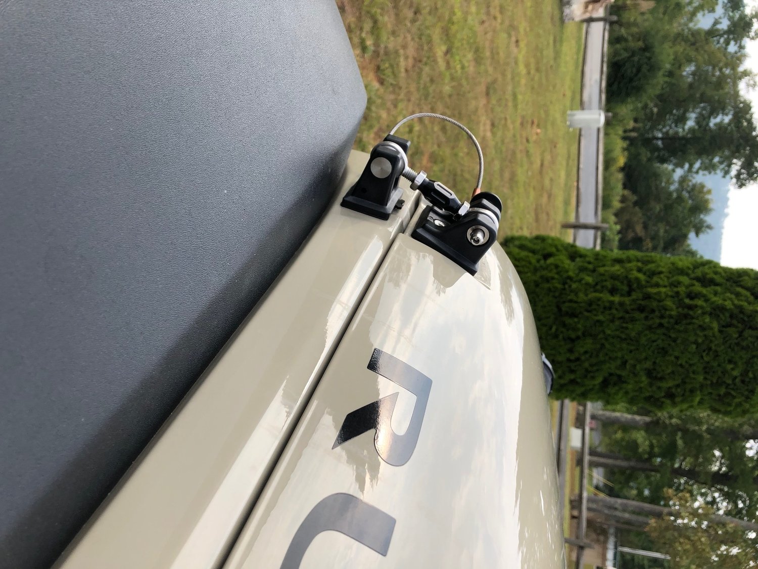 DV8 Offroad Hood Hold Downs with Turnbuckles for 0718 Jeep Wrangler JK